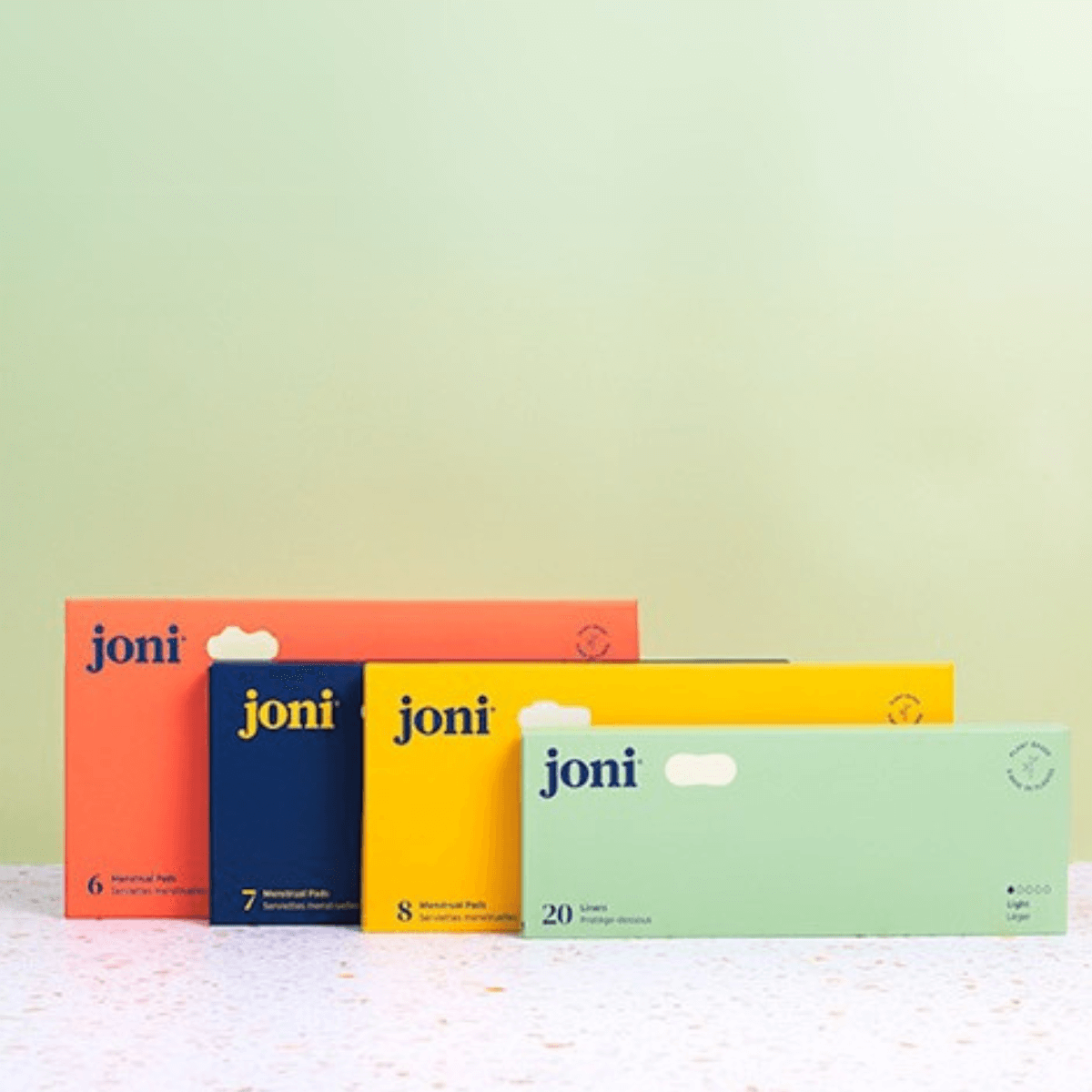 joni subscription pad family organic period care