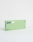 joni organic bamboo panty liners with white background