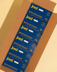 Open casepack of joni super tampons for commercial washrooms