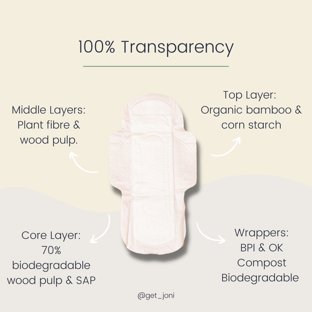 joni PADS ORGANIC DAY | 8 PADS