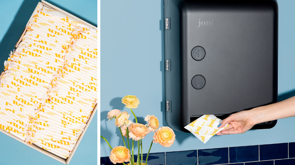 Workplace period care pads and dispensers