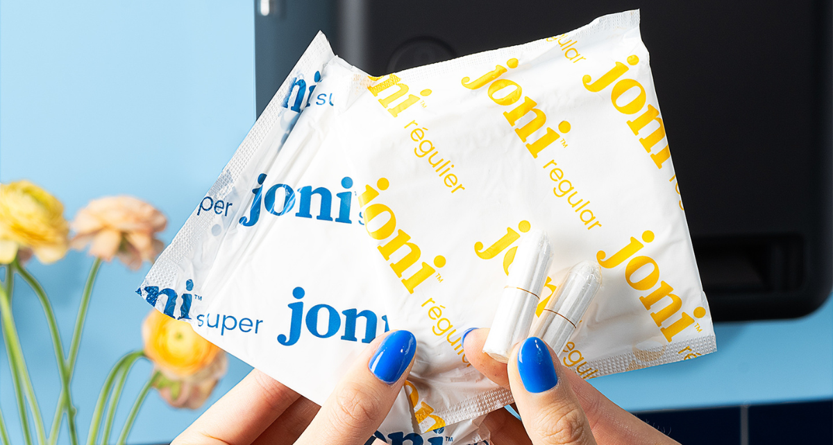joni Period Pads and smart dispenser in janitorial trends for 2026