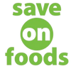 Save On Foods logo in green on a white background